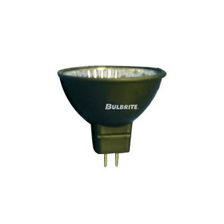 Bulbrite Industries Bi-Pin 50W Black 12-Volt Halogen Light Bulb (Set of 6)