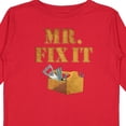 thumbnail image 4 of Inktastic Mr. Fix-it 2 Boys Long Sleeve Toddler T-Shirt, 4 of 5