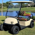 thumbnail image 2 of Uorisanigo Golf Cart Seat Covers Kit, Fit for Yamaha Club Car Ordinary Front Seat Cushion, Gay Pride LGBTQ Rainbow Golf Cart Seats Cover, No Stapler Needed, 2 of 7