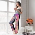 thumbnail image 5 of Salouo Colorful Cloud White Horse Print Women's Pajama Pants Casual Loose Sweatpants PJs Flowy Pants Drawstring Palazzo for Women Wide Leg Pants Lounge Pajama -Large, 5 of 8