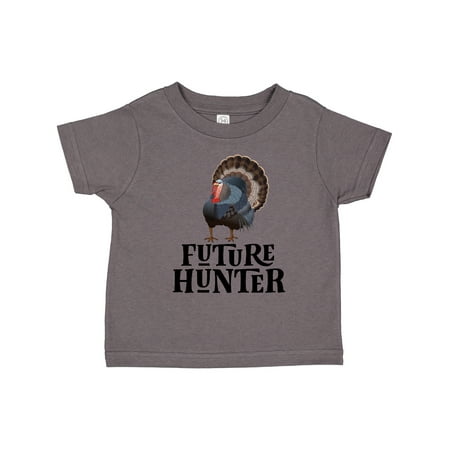 

Inktastic Turkey Hunting Future Hunter Boys Toddler T-Shirt