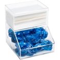 thumbnail image 1 of Inevibe Support de Capsules de Lessive et Distributeur de Feuilles de Séchage - Conteneur Acrylique à 2 Compartiments avec Couvercles pour Ranger les Pinces à Linge, Capsules pour Lave-Vaisselle pour l'Organisation de la Buanderie, 1 of 6