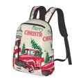 thumbnail image 2 of Daiia Merry Christmas 1 School Backpack for Men and Women Lightweight Backpack Durable Backpack Water-Resistant,Travel,Work Bag, 2 of 9