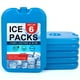 thumbnail image 1 of Paquete de 6 Bolsas de Hielo LotFancy para Cooler y Lonchera Azul, 1 of 7