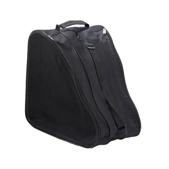 Roller Skates Bag, Inline Skates Bag, Skating Shoes Bag Roller Skate Carrier, Adults Skates Storage Bag Adjustable Strap Black