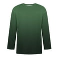 thumbnail image 5 of cfhntfmh 3/4 Length Sleeve Shirts for Men Summer Fashion Printed Crewneck Pullover Tops Big and Tall Soft Stretch Basic Tshirts, 5 of 5