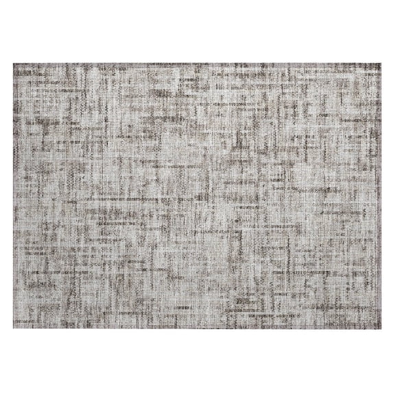 Dalyn Rugs Machine Washable Indoor/Outdoor Chantille ACN2130 Taupe 1'8" x 2'6" Rug