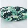 thumbnail image 4 of Ada Home Decor Decorative Square Throw Pillow, 18" x 18", Greenery Printed, 4 of 6