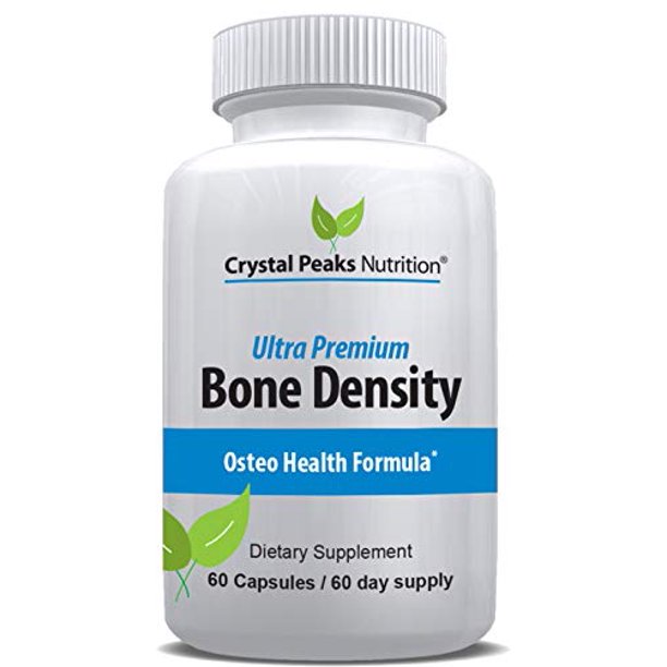 Calcium Carbonate with Vitamin K2 and D3 Cholecalciferol Supplement Promotes Bone Density