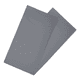 thumbnail image 2 of Fundas de Almohada Rebeca Percal 300 King Size Gris Oxford, 2 of 5