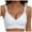 White, variant on XFHLMJFF Bra for Women Wireless Push-Up Full Coverage Seamless Bralette Soft Support Lift Solid Color Regular Plus Size All Day Wear