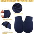 thumbnail image 2 of 18 Pairs of Newborn Baby Mittens Infant Toddler Gloves No Scratch Mittens Cotton Gloves for 0-6 Months Baby Boys Girls, 2 of 5