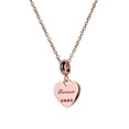 thumbnail image 4 of Charm para Pulsera LuckyLy, Dije de Corazón, Acero Inoxidable y Zirconia Cúbica, Modelo Forever rosa UNITALLA, 4 of 8