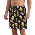 thumbnail image 2 of Balery Beer In A Bottle Traje de Baño Estilo Hawaiano para Hombre, Shorts de Secado Rápido con Bolsillos-X-Large, 2 of 6