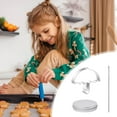 thumbnail image 3 of TIMIFIS Korean Sugar Candy Making Tools, Stainless Steel Cookies Cutters, Umbrella Shaped Baking Mold for Cake, Candy, Biscuits, Baking Tool for Kitchen, 3 of 4