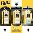 thumbnail image 4 of 15 Pack Moisture Absorber & Max Odor Eliminator Hanging Bag, Charcoal Smell Remove Damp Musty Smell,Hanging Closet Dehumidifier Bags with 25g of Activated Charcoal (220g/pack) Yellow, 4 of 4