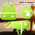 thumbnail image 4 of 2 Piece Dog Reflective Vest Adjustable Dog Safety Vest Pet Dog High Visibility Clothing, 4 of 5
