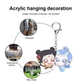 thumbnail image 3 of 3 llaveros de acrílico con colgante de mochila escolar "Ne Zha Ao Bing" (C), 3 of 3