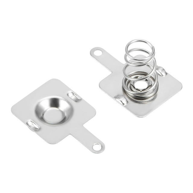 Unique Bargains 50 Paires de Ressort de Conversion Positive Négative AA 12mmx12mm