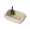Light yellow, variant on High-Sided Litter Box for Cats, 36.5x27x12cm Semi-Enclosed Design with Leakage-Proof Pedal & Included Scoop, Spacious Plastic Tray in 5 Colors