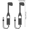thumbnail image 2 of Palo de golf compatible con Mario Golf Switch Super Rush Games, [1 par] Golf Rod Console Controller Games Switch Joysticks Grip Motion Game Accesorios (gris 2 piezas) Xemadio WLJ-3237, 2 of 2