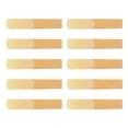 thumbnail image 1 of Raindrops 10Pcs Natural Reed Clarinet Reeds Assorted Color Replacement Reeds for Performance, 1 of 6