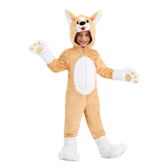 Toddler Plush Corgi Costume