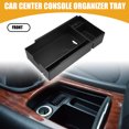 thumbnail image 2 of Bandeja organizadora para consola central Unique Bargains caja de almacenamiento para reposabrazos delantero de coche Plástico negro para Lexus ES 2013-2017, 2 of 7