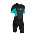 thumbnail image 1 of Traje de neopreno de 2mm para adultos, traje de buceo con cremallera trasera, traje de baño de manga corta XXXL, 1 of 8