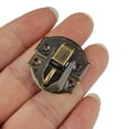thumbnail image 3 of 10pcs Jewelry Box Latches Special Small Box Packing Buckle Antique Wooden Gift Lock Alloy Latch Hook Locks(Bronze), 3 of 7