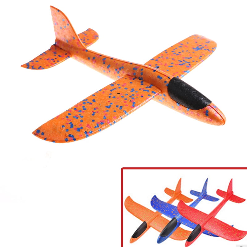 Outdoor Kids Toy EPP Foam Hand Throw Airplane Launch Glider Aircraft Plane Model 