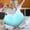 Blue BU, variant on Xecvkr Rose Velvet Heart Shaped Decorative Pillow Soft Skin Friendly Living Room Sofa Bedside Office Multi Purpose Easy Care Model 1 Piece 20cm
