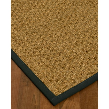 Naturalarearugs Basketweave Seagr Area Rug 12 X 15 Onyx Border