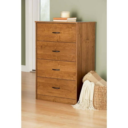 Mainstays 4-Drawer Chest, Alder