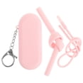 thumbnail image 1 of ColoMX 1 Establecer paja de silicona con estuche portátil para beber paja de paja kit de paja herramienta de limpieza de paja, 1 of 7