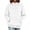 White, variant on APEXFWDT Fuzzy Fleece Dog Pouch Sweatshirts For Women Kangaroo Pouch Hoodie Pet Carrier Pullover Holder Long Sleeve Cute Tops,L,Army Green