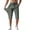3# Gray, variant on Men's Capri Pants 3/4 Joggers Gym/Workout/Hiking Below Knee Long Shorts Lightweight Quick Dry with Zipper Pockets Black L
