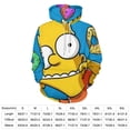 thumbnail image 2 of Simpsons Sweatshirts Casual Pullover Hoodie Jacket Unisex Hooded Activewear 3D Printed Long Sleeve Sweater with Pocket XL, 2 of 8