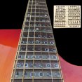 thumbnail image 3 of HEVIRGO Fretboard Fret Map Acoustic Electric Guitar Note Scales Stickers for Beginners, 3 of 8