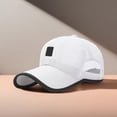 thumbnail image 1 of Gorra de béisbol de malla de moda, ajustable, transpirable, informal, de tela de malla., 1 of 6