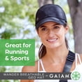 thumbnail image 3 of Gorra Gaiam Wander transpirable con correa ajustable negra, 3 of 7