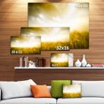 thumbnail image 3 of Prairie Jaune sous un Soleil Brillant - Impression sur Toile Paysage, 3 of 4