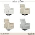 Dream On Me Chatham Basic Glider, Recliner, Rocker In Shell