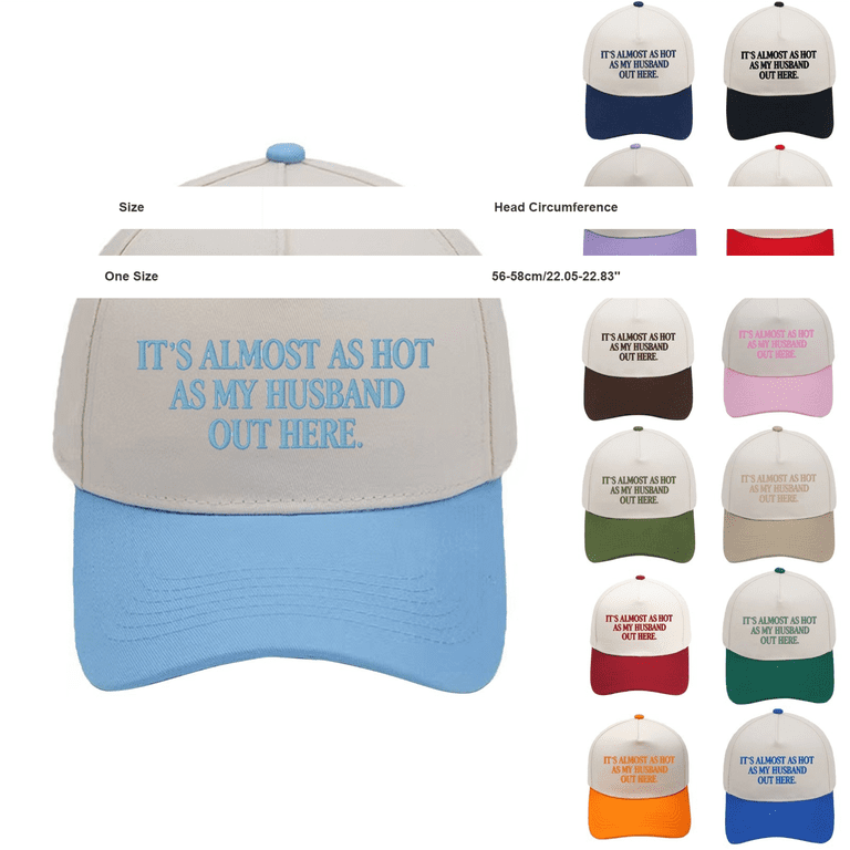 Trucker Hat Women Men 2-Tone Baseball Cap Trendy Vintage  display picture 2