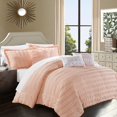 thumbnail image 4 of Chic Home CS7884-US Klara 6 Piece Comforter Set, Coral - Queen, 4 of 10