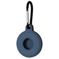 thumbnail image 1 of Tracker Case Silicone Anti-lost Cover Keychain Locator Protector Replacement for iOS AirTag  White, 1 of 10