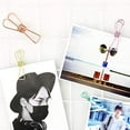 thumbnail image 5 of Pack of 50 Small Metal Clips - Multipurpose Clips 5 Colors (Rose Gold, Gold, Silver, Purple, Green), 5 of 5