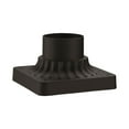 thumbnail image 2 of Livex Lighting Outdoor Pier Mount Adaptors in Bronze, 2 of 3