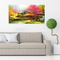 thumbnail image 3 of (Grande Taille) Paysage - Peinture Diamant Ronde 55x100cm, 3 of 10