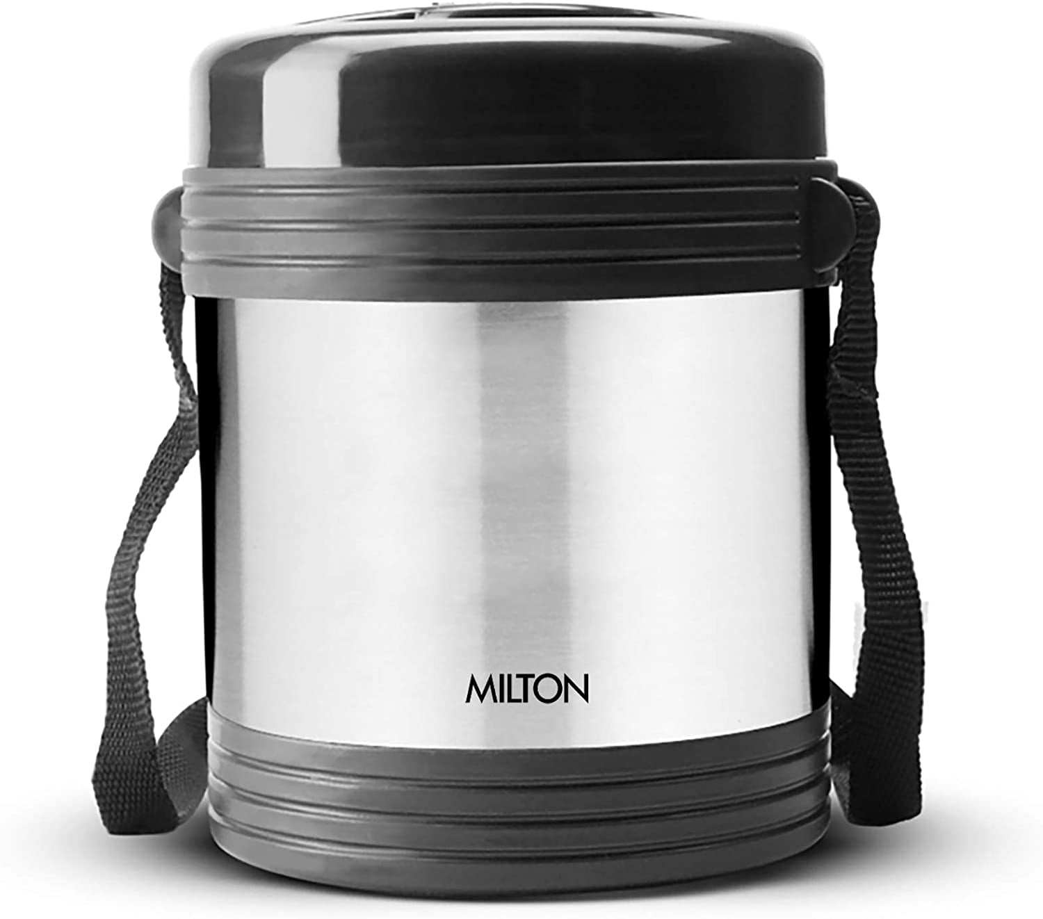 MB Element Silver - Insulated lunch box - To keep food hot and cold up to  10h